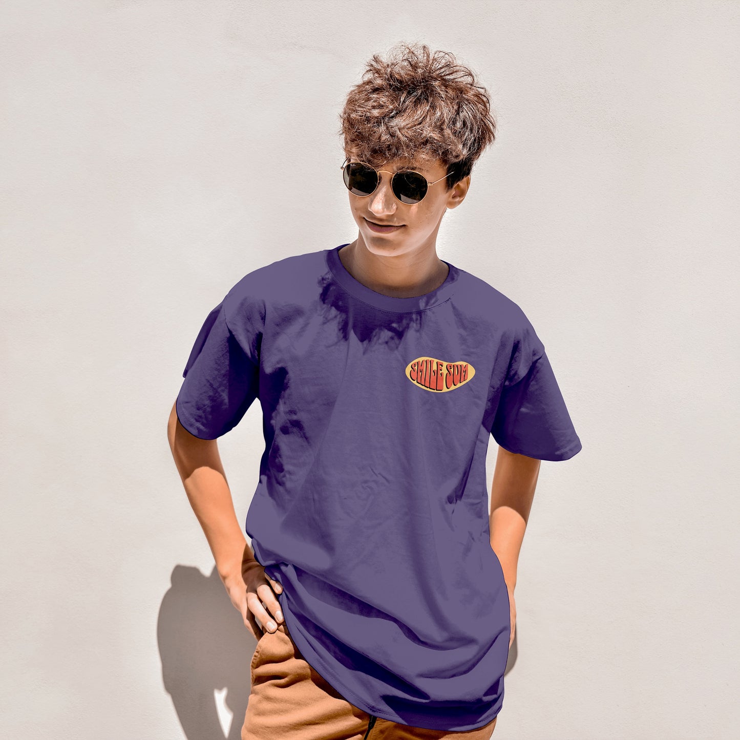 Life's too short purple short sleeve