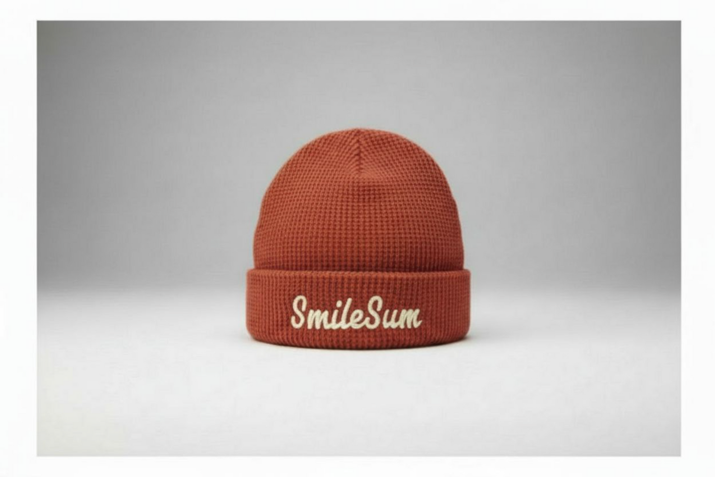SmileSum Waffle Beanie